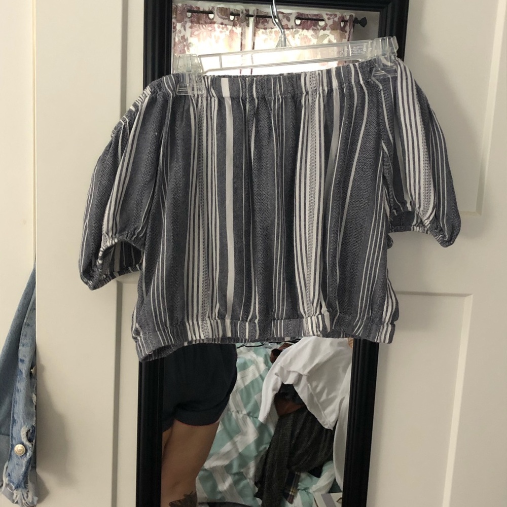 Boho style crop top size 1X